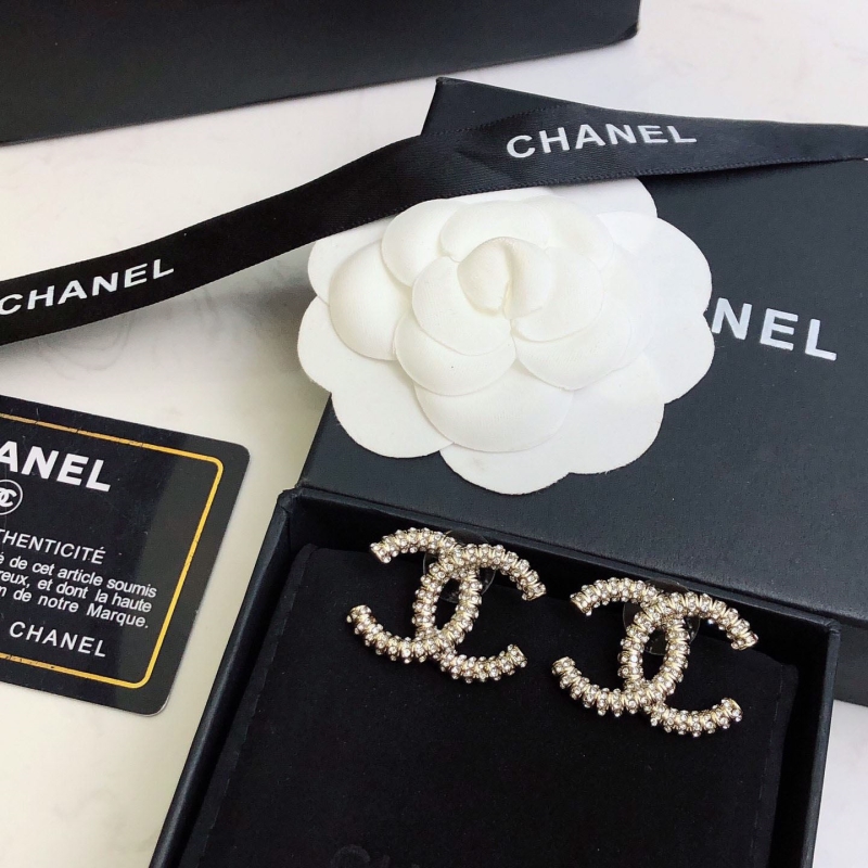 Ch*el earrings